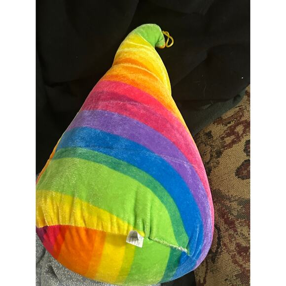 Rainbow Poop Emoji Plush Toy 12in (2017 Classic Toy Co.) - Picture 2 of 4